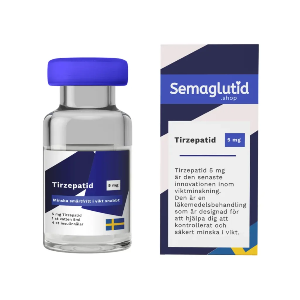 Köp Semaglutid För Viktminskning 7 Tirzepatid 5 mg - Injektion